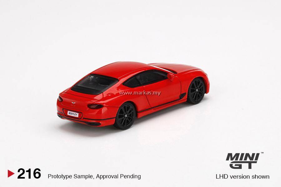 ミニカー MINI GT Bentley Continental GT St James MINI GT 1/64 #216 Масштабная модель автомобиля Bentley Continental