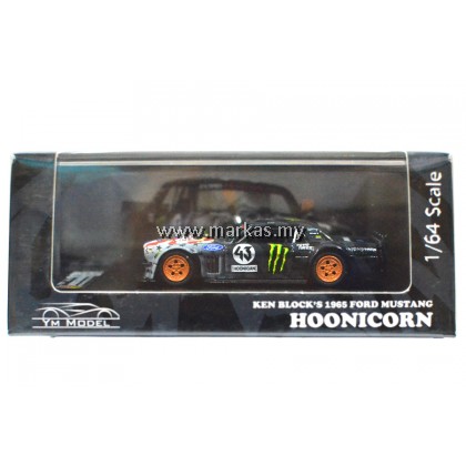YM MODEL 1/64 KEN BLOCK'S 1965 FORD MUSTANG HOONICORN V2 YM MODEL 1/64 KEN BLOCK'S 1965 FORD MUSTANG HOONICORN V2