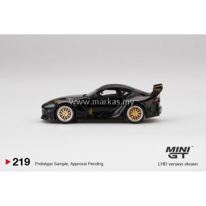 MINI GT 1/64 #219 PANDEM TOYOTA GR SUPRA V1.0 BLACK