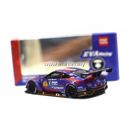 MINI GT X POP RACE 1/64 #173 EVA RT TEST TYPE-01 NISSAN GT-R NISMO GT3 #33 KAKUSEI EDITION - NISMO FESTIVAL 2019