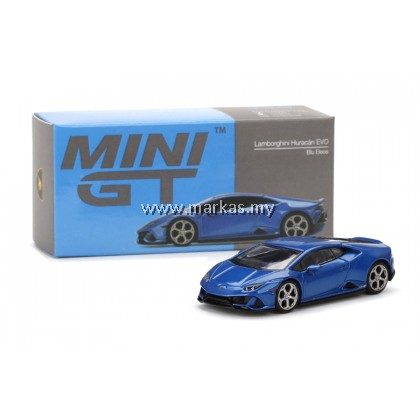 MINI GT 1/64 #229 LAMBORGHINI HURACAN EVO BLU ELEOS MINI GT 1/64 #229 LAMBORGHINI HURACAN EVO BLU ELEOS