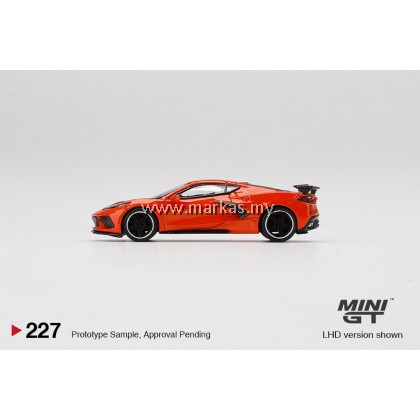 MINI GT 1/64 #227 CHEVROLET CORVETTE STINGRAY 2020 SEBRING ORANGE TINTCOAT