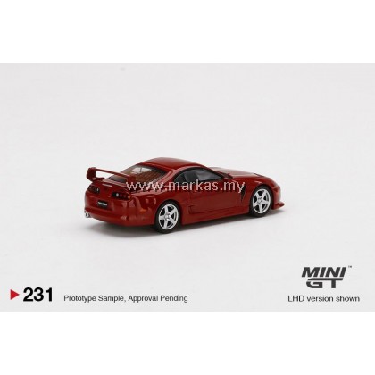 MINI GT 1/64 #231 TOYOTA TRD 3000GT RENAISSANCE RED