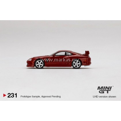 MINI GT 1/64 #231 TOYOTA TRD 3000GT RENAISSANCE RED