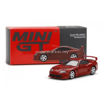 MINI GT 1/64 #231 TOYOTA TRD 3000GT RENAISSANCE RED