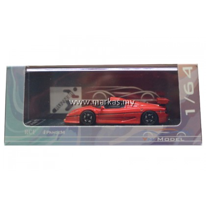 YM MODEL 1/64 FERRARI F50 GT WING RED