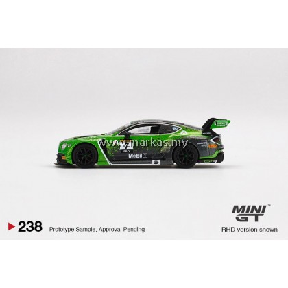 MINI GT 1/64 #238 BENTLEY CONTINENTAL GT3 #7 2020 LIQUI-MOLY