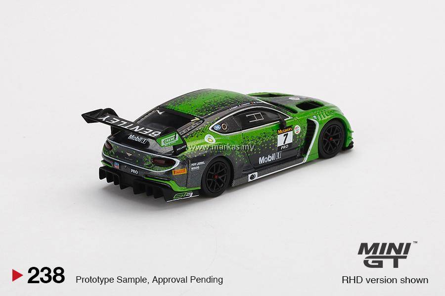 MINI GT 1/64 #238 BENTLEY CONTINENTAL GT3 #7 2020 LIQUI-MOLY