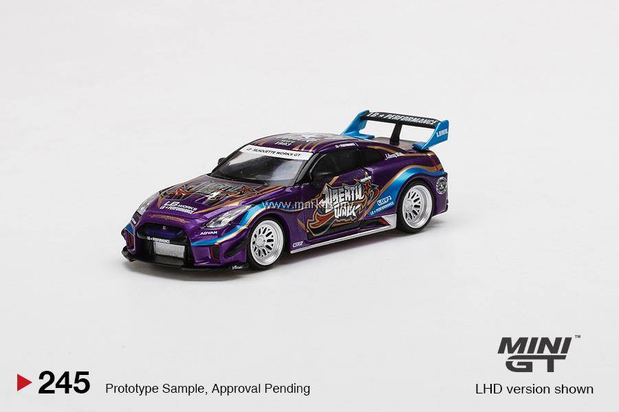 MINI GT 1/64 #245 LB SILHOUETTE WORKS NISSAN GT NISSAN 35GTRR VER