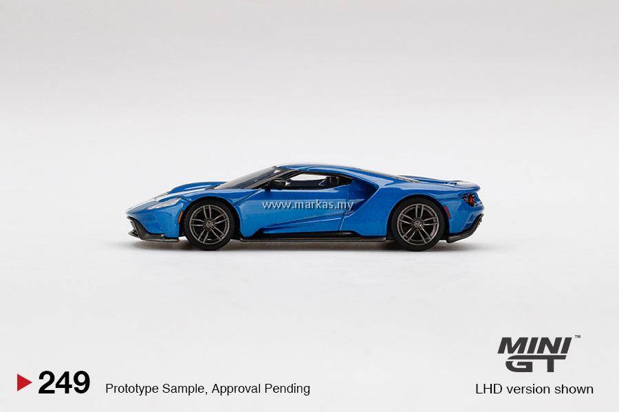 ミニカー MINI GT 249 Ford GT Liquid Blue MINI GT 1/64 #249 FORD GT LIQUID BLUE