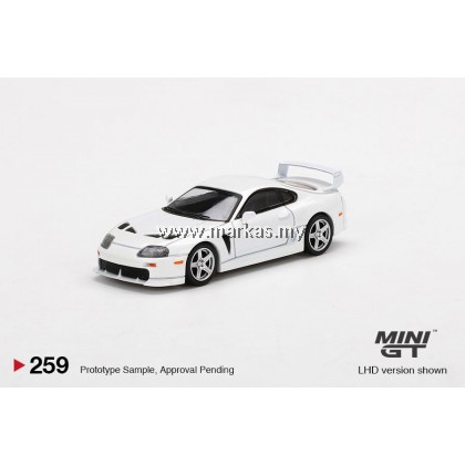 MINI GT 1/64 #259 TOYOTA TRD 3000GT SUPER WHITE