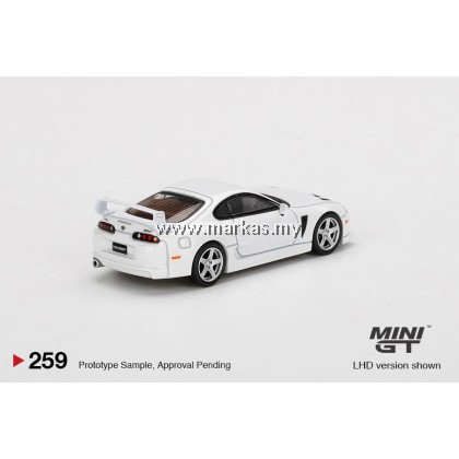 MINI GT 1/64 #259 TOYOTA TRD 3000GT SUPER WHITE