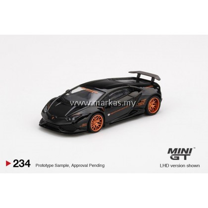 MINI GT 1/64 #234 LB★WORKS LAMBORGHINI HUARACAN VER. 1 BLACK MINI GT 1/64 #234 LB★WORKS LAMBORGHINI HUARACAN VER. 1 BLACK