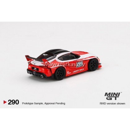 MINI GT 1/64 #290 LB WORKS TOYOTA GR SUPRA LIQUI MOLY