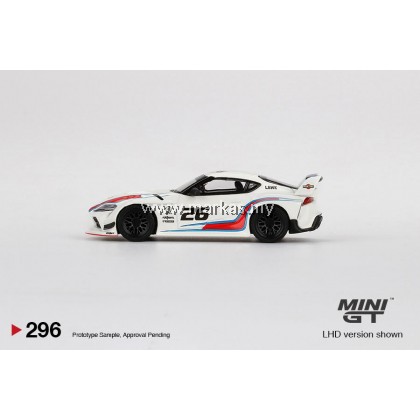 MINI GT 1/64 #296 LB★WORKS TOYOTA GR SUPRA MARTINI RACING