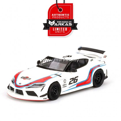 MINI GT 1/64 #296 LB★WORKS TOYOTA GR SUPRA MARTINI RACING