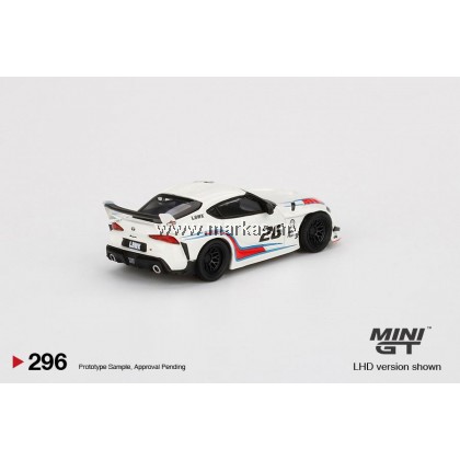 MINI GT 1/64 #296 LB★WORKS TOYOTA GR SUPRA MARTINI RACING