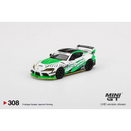 MINI GT 1/64 #308 LB★WORKS TOYOTA GR SUPRA CSR2