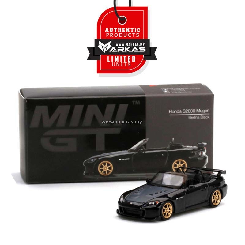 MINI GT 1/64 #309 HONDA S2000 (AP2) MUGEN BERLINA BLACK
