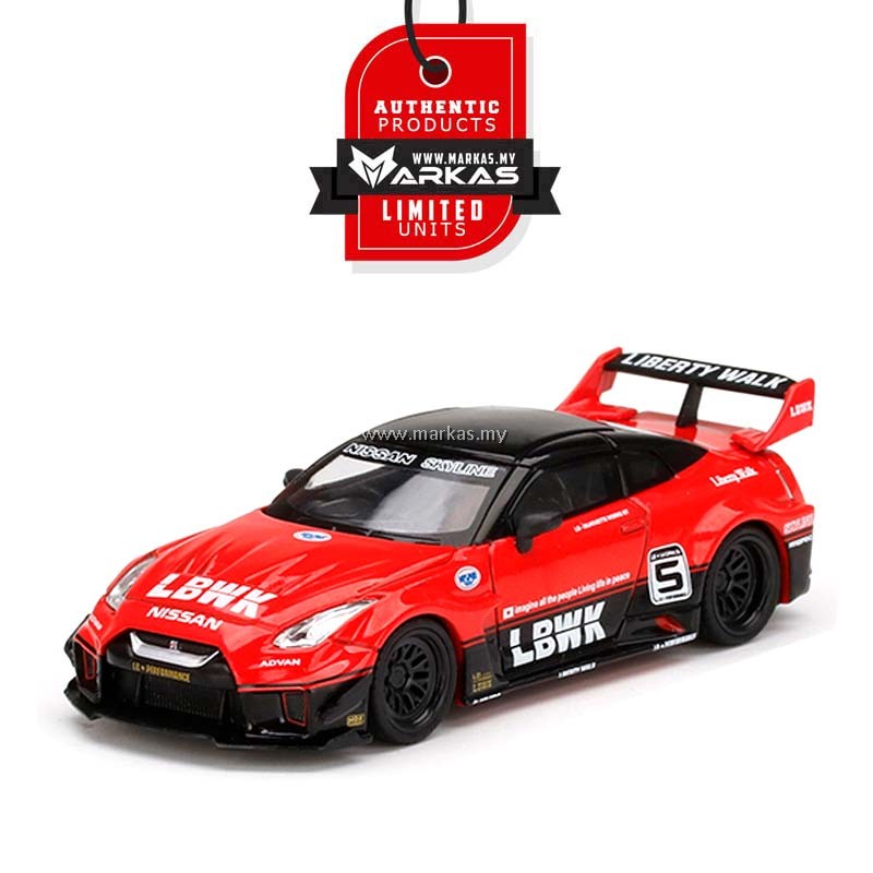 MiNiGT LBシルエットワークス　35GT-RR Lava red MINIGT.com – Welcome to the World of 1:64!