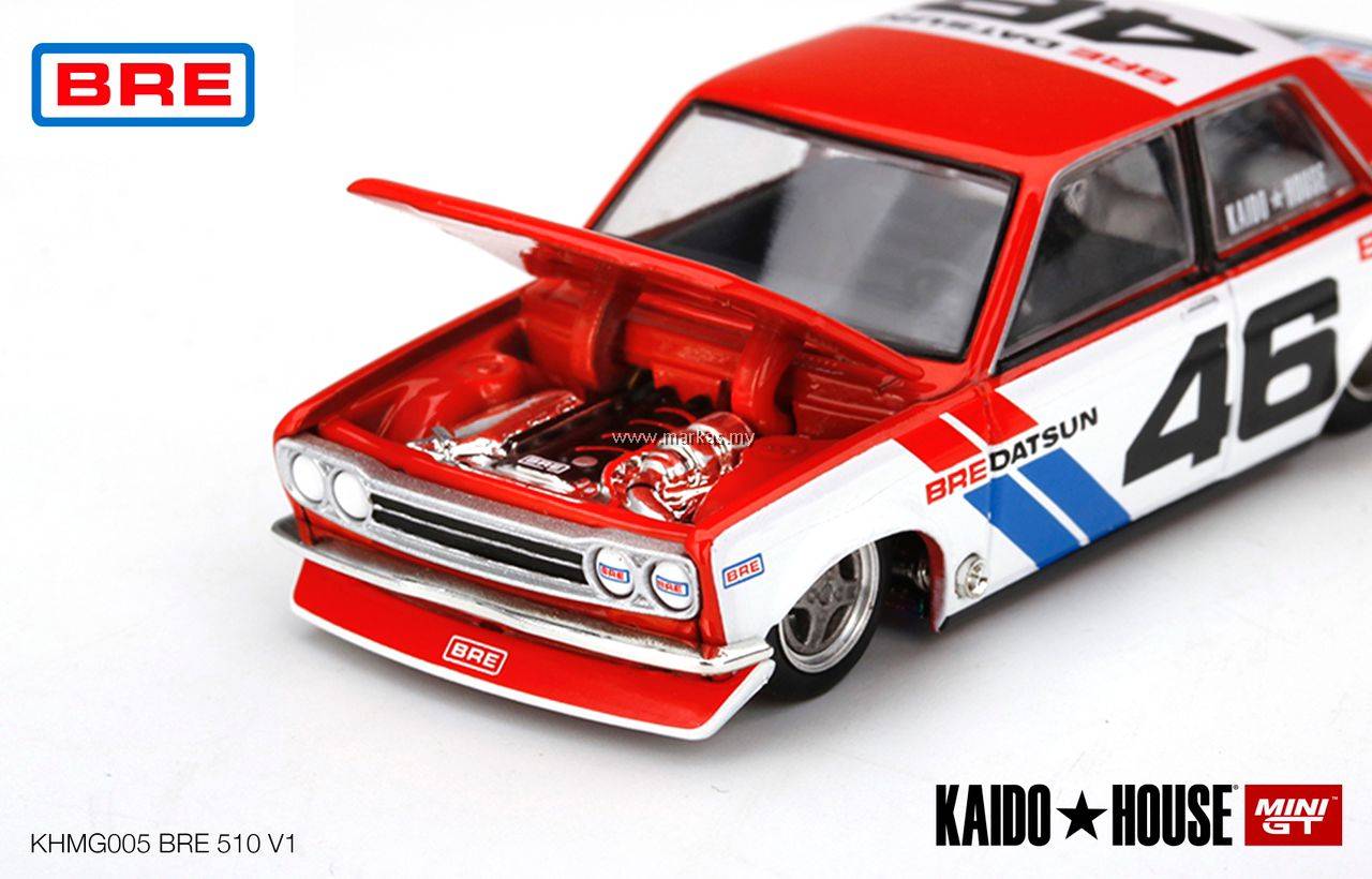 MINI GT X KAIDO HOUSE1/64 DATSUN 510 PRO STREET BRE510 V1