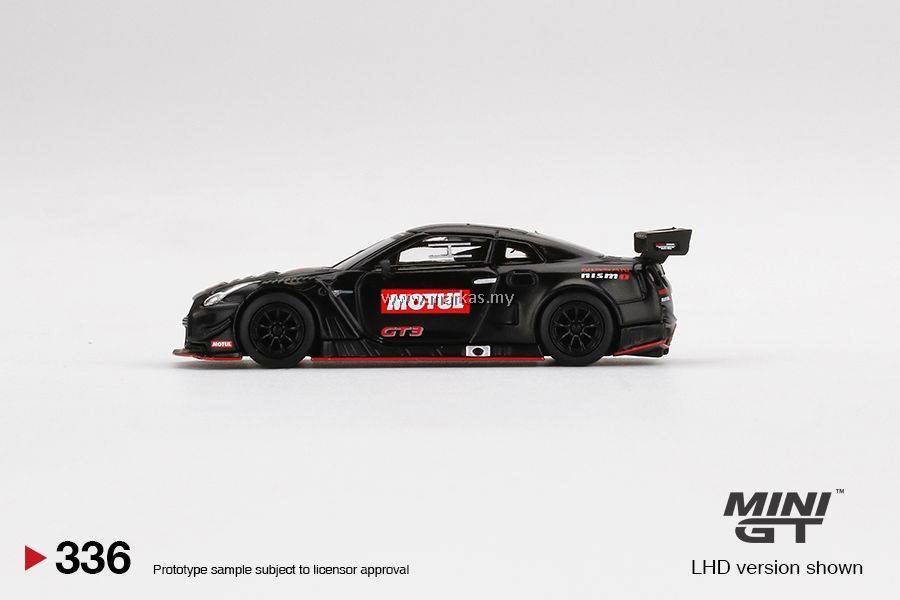 MINI GT 1/64 #336 NISSAN GT-R NISMO GT3 TEST CAR