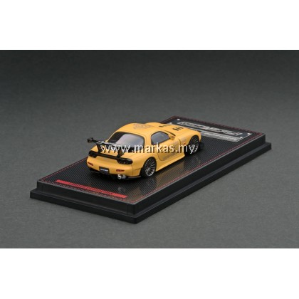 IGNITION MODEL 1/64 IG2062 MAZDA RX-7 (FD3S) RE AMEMIYA MATTE YELLOW