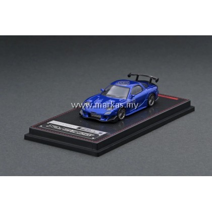 IGNITION MODEL 1/64 IG1951 MAZDA RX-7 (FD3S) RE AMEMIYA BLUE METALLIC