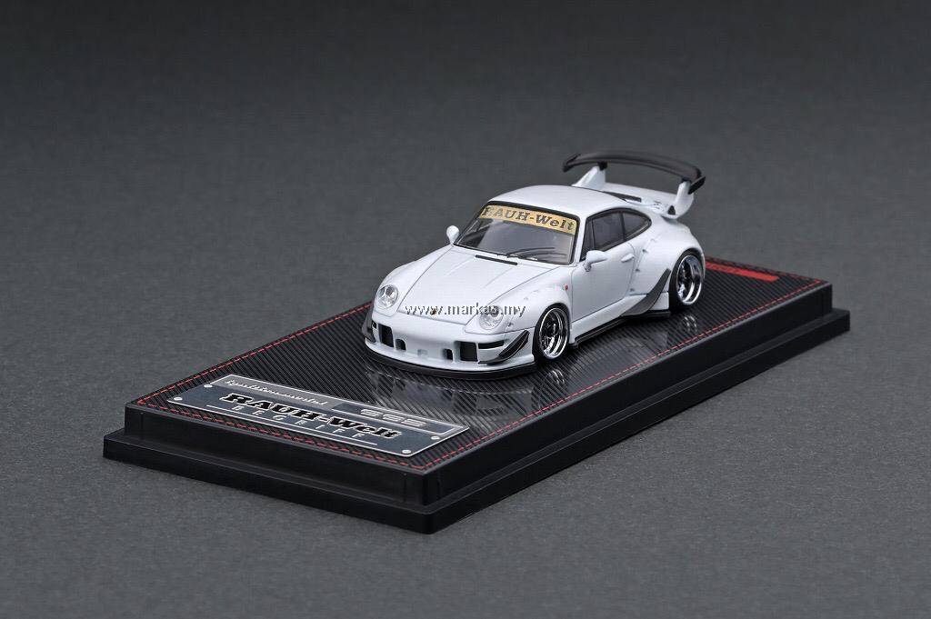 IGNITION MODEL 1/64 IG2152 PORSCHE RWB 993 MATTE PEARL WHITE