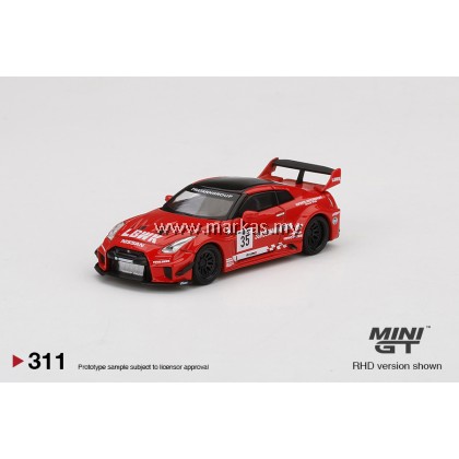 MINI GT 1/64 #311 LB-SILHOUETTE WORKS GT NISSAN 35GT-RR VER.1 LBWK