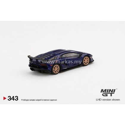 MINI GT 1/64 #343 LAMBORGHINI AVENTADOR SVJ VIOLA ALETHEIA MINI GT 1/64 #343 LAMBORGHINI AVENTADOR SVJ VIOLA ALETHEIA