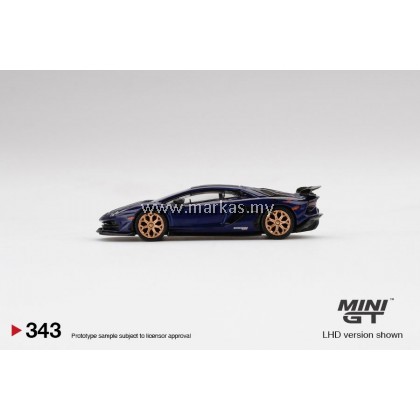 MINI GT 1/64 #343 LAMBORGHINI AVENTADOR SVJ VIOLA ALETHEIA MINI GT 1/64 #343 LAMBORGHINI AVENTADOR SVJ VIOLA ALETHEIA