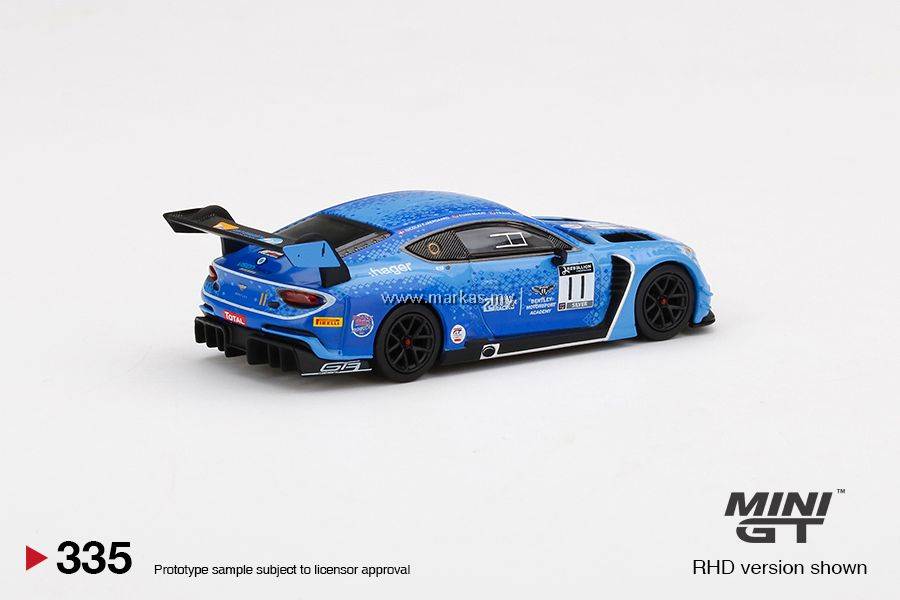 MINI GT 1/64 #335 BENTLEY CONTINENTAL GT3 #11 TEAM PARKER 2020