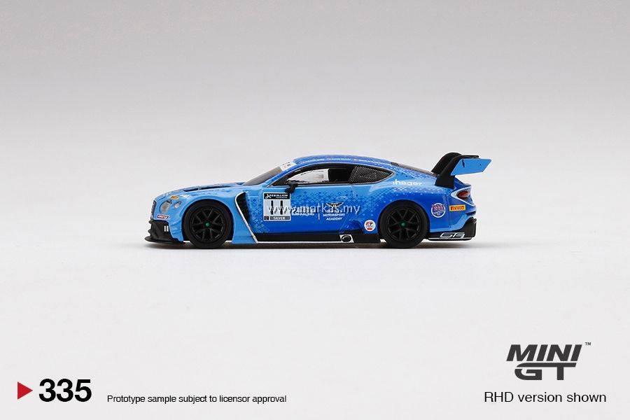 MINI GT 1/64 #335 BENTLEY CONTINENTAL GT3 #11 TEAM PARKER 2020