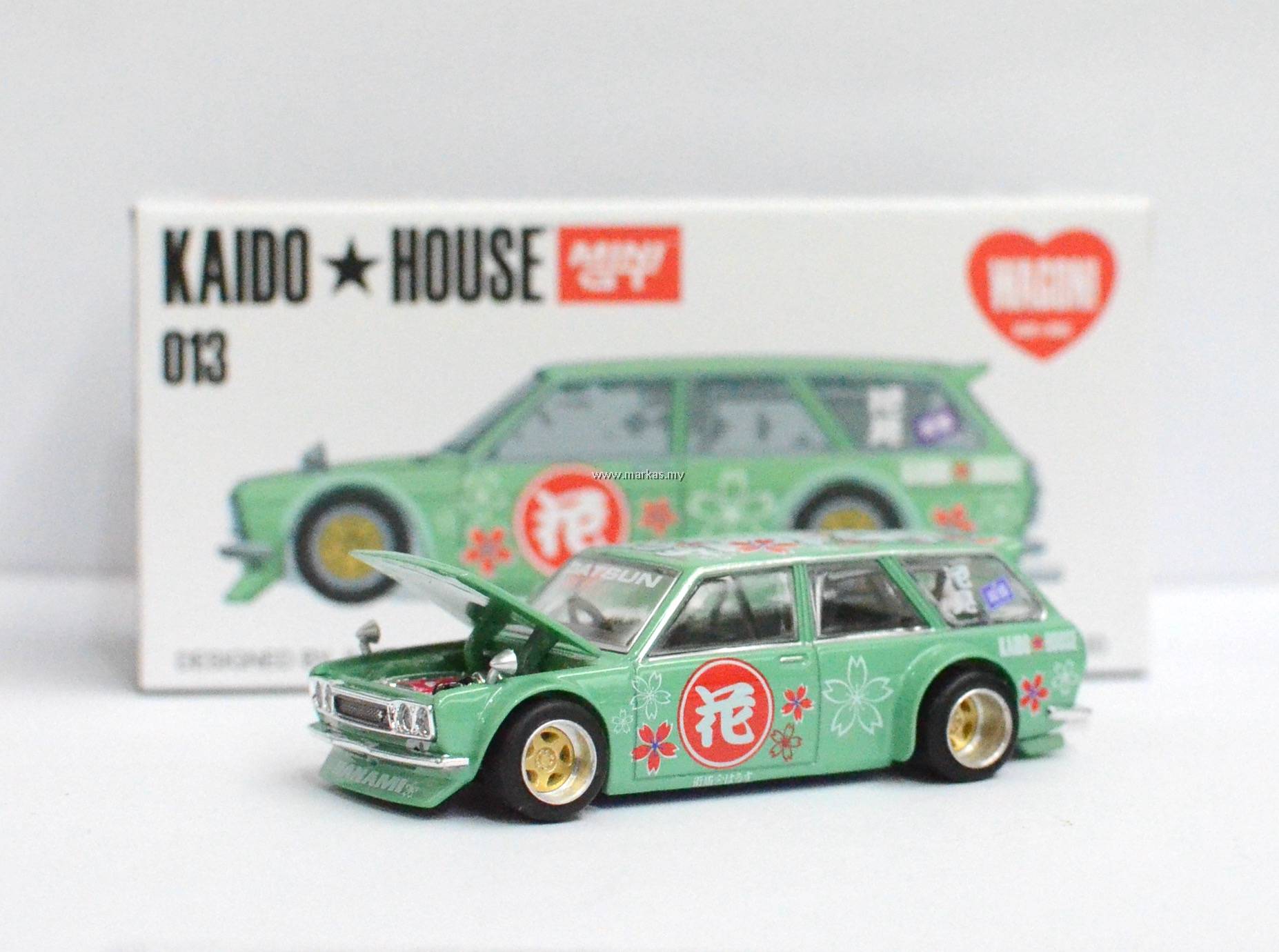 MINI GT X KAIDO HOUSE1/64 DATSUN KAIDO 510 WAGON HANAMI V2