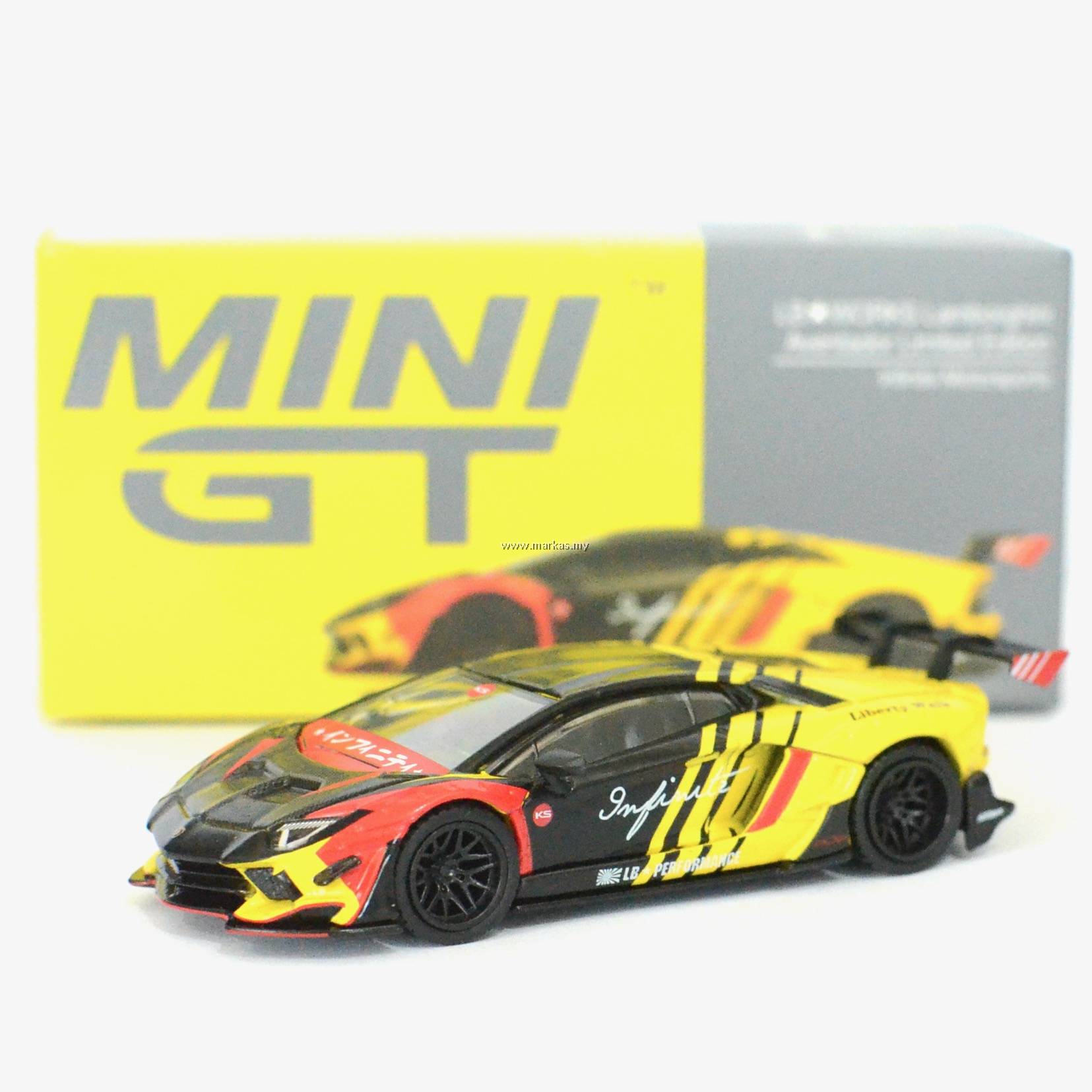MINI GT 1/64 #329 LB☆WORKS LAMBORGHINI AVENTADOR LIMITED EDITION