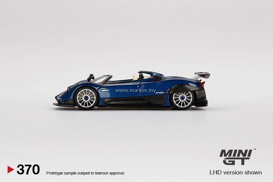 MINI GT 1/64 #370 PAGANI ZONDA HP BARCHETTA BLUE TRICOLOR