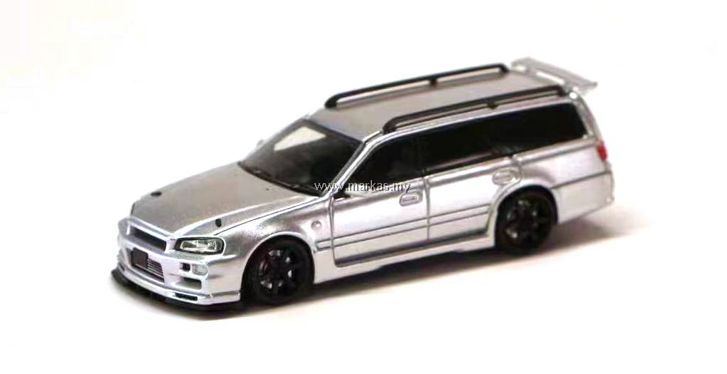 4R-257 Street Weapon 1/64 日産 GTR Stagea Street Weapon 1:64 Nissan Stagea Skyline GT-R R34 Wagon