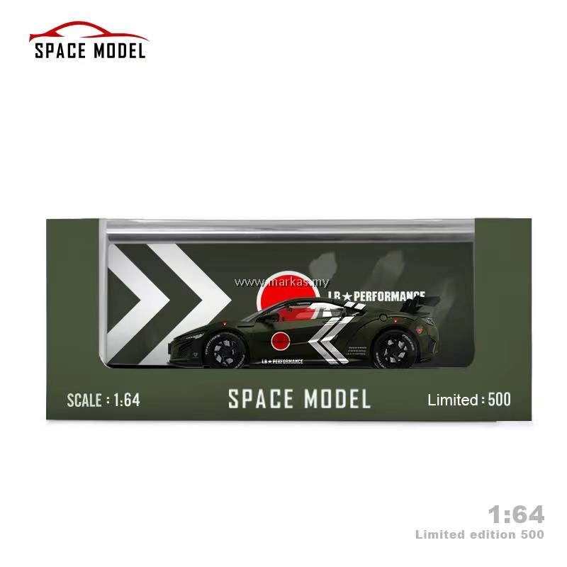 SPACE MODEL 1/64 本田 ホンダ NSX LB ゼロファイター PO) SPACE MODEL 1/64 LB PERFORMANCE HONDA NSX LBWK ZERO FIGHTER
