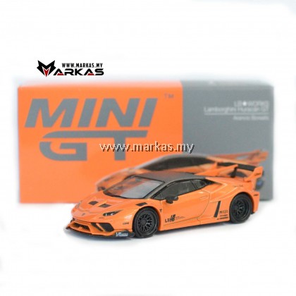 MINI GT 1/64 #355 LB WORKS LAMBORGHINI HURACAN GT ARANCIO BOREALIS MINI GT 1/64 #355 LB WORKS LAMBORGHINI HURACAN GT ARANCIO BOREALIS