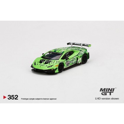 MINI GT 1/64 #352 LAMBORGHINI HURACAN GT3 EVO PRESENTATION MINI GT 1/64 #352 LAMBORGHINI HURACAN GT3 EVO PRESENTATION
