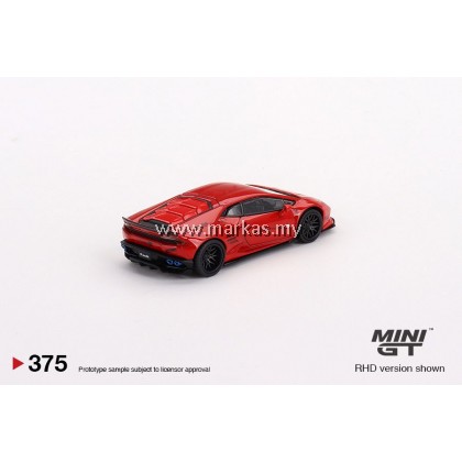 MINI GT 1/64 #375 LB WORKS LAMBORGHINI HURACAN VER.2 RED