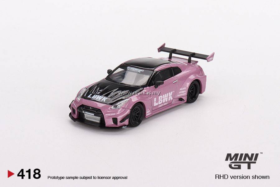 MINI GT 1/64 #418 LB-SILHOUETTE WORKS GT NISSAN 35GT-RR VER