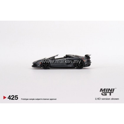 MINI GT 1/64 #425 LAMBORGHINI AVENTADOR SVJ ROADSTER GRIGLO TELESTO