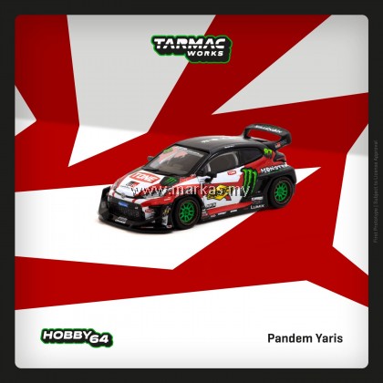 (PO) TARMAC WORKS 1/64 PANDEM TOYOTA YARIS DRIFT (PO) TARMAC WORKS 1/64 PANDEM TOYOTA YARIS DRIFT