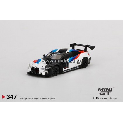 MINI GT 1/64 #347 BMW M4 GT3 2021 PRESENTATION