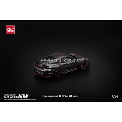 (PO) POP RACE 1/64 PR640192 992 STINGER GTR CARBON EDITION REDLINE