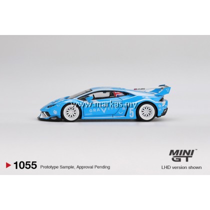 (PO) (STANDARD/BLISTER) MINI GT 1/64 #1055 LB★WORKS LAMBORGHINI HURACÁN GT GRAVITY