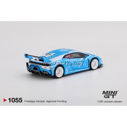 (PO) (STANDARD/BLISTER) MINI GT 1/64 #1055 LB★WORKS LAMBORGHINI HURACÁN GT GRAVITY