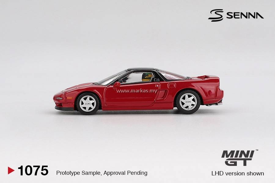 PO) (STANDARD/BLISTER) MINI GT 1/64 #1075 HONDA NS-X PROTOTYPE